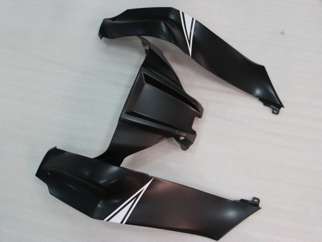 Carénages Moto Kawasaki ZX10R 2011-2015 - Noir Brillant Blanc Elf Neige Décalque