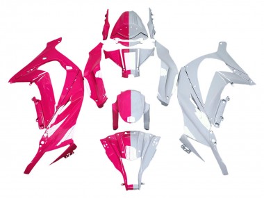 Carénages Moto Kawasaki ZX10R 2011-2015 - Rose Blanc Diviser
