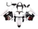 Carénages Moto Kawasaki ZX6R 2000-2002 - Blanc Noir Rouge Monstre