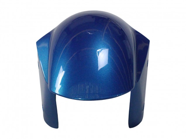 Carénages Moto Kawasaki ZX6R 2003-2004 - Bleu Blanc Rouge Requin