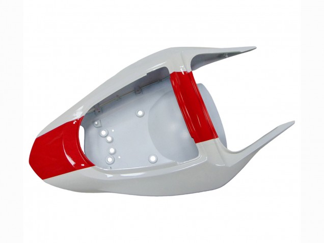 Carénages Moto Kawasaki ZX6R 2003-2004 - Blanc Rouge