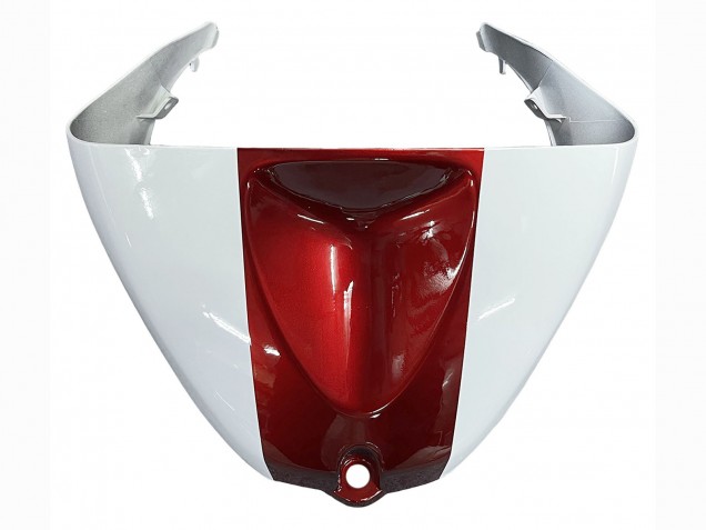 Carénages Moto Kawasaki ZX6R 2005-2006 - Blanc Rouge
