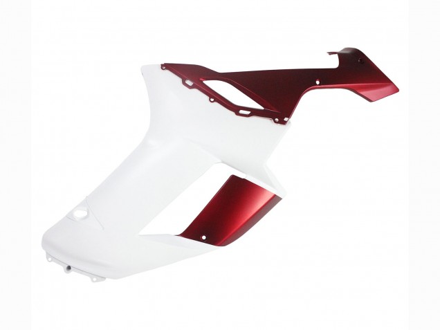 Carénage Moto Kawasaki ZX6R 2007-2008 - Blanc Rouge