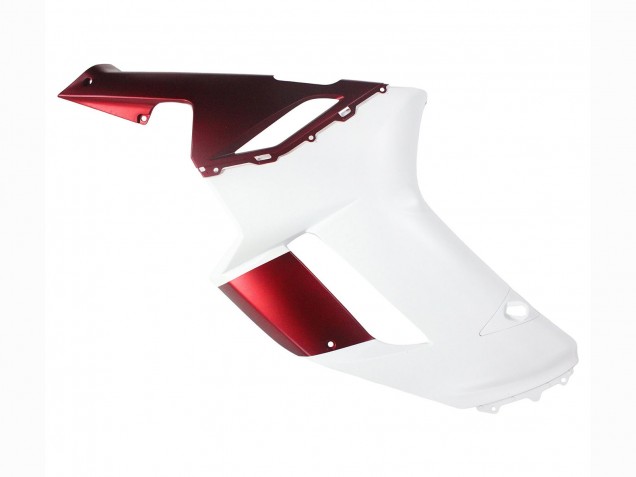 Carénage Moto Kawasaki ZX6R 2007-2008 - Blanc Rouge