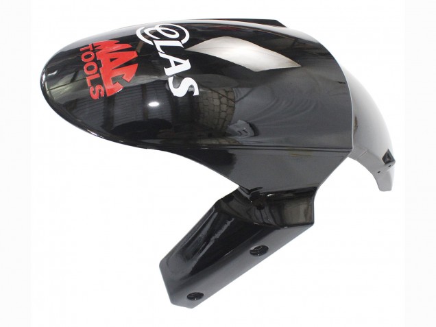 Carénages Moto Kawasaki ZX6R 2009-2012 - Blanc Rouge Noir Vert