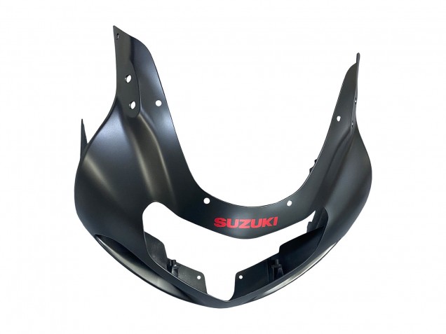 Carénages Moto Suzuki GSXR1000 2000-2002 - Gris Mat Rouge Décalque