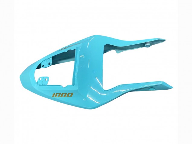 Carénages Moto Suzuki GSXR 1000 2003-2004 - Blanc Bleu Clair Or