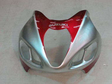 Carénages Moto Suzuki GSXR 1300 Hayabusa 1996-2007 - Argent Rouge Hayabusa