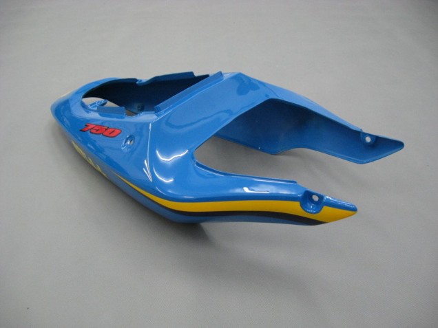 Carénages Moto Suzuki GSXR 600 / GSXR 750 2001-2003 - Bleu Jaune Noir Motul Rizla