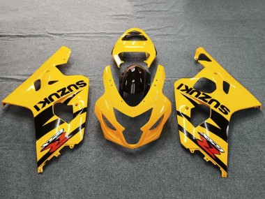Carénages Moto Suzuki GSXR 600 / GSXR 750 2004-2005 - Jaune Noir