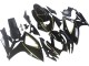 Carénages Moto Suzuki GSXR 600 / GSXR 750 2006-2007 - Noir Brillant Or Bande