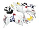 Carénages Moto Suzuki GSXR 600 / GSXR 750 2006-2007 - Blanc Rouge Jaune Motul