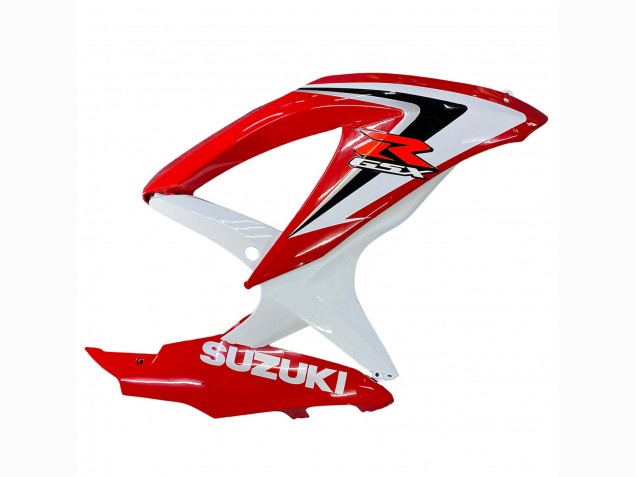 Carénages Moto Suzuki GSXR 600 / GSXR 750 2008-2010 - Blanc Rouge Noir