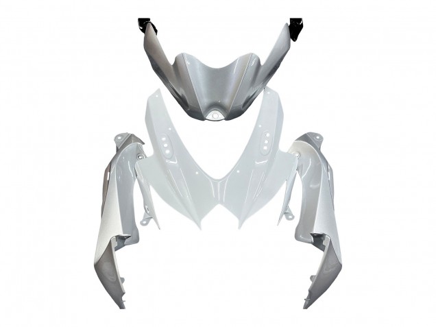 Carénages Moto Suzuki GSXR 600 / GSXR 750 2008-2010 - Blanc Argent Bleu Noir