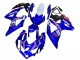 Carénages Moto Suzuki GSXR 600 / GSXR 750 2008-2010 - Blanc Bleu Rose Ecstar Motul