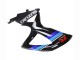 Carénages Moto Suzuki GSXR 600 / GSXR 750 2008-2010 - Noir Brillant Bleu