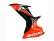 Kits Carénages Moto Suzuki GSXR 600 / GSXR 750 2011-2024 - Rouge Noir Brillant