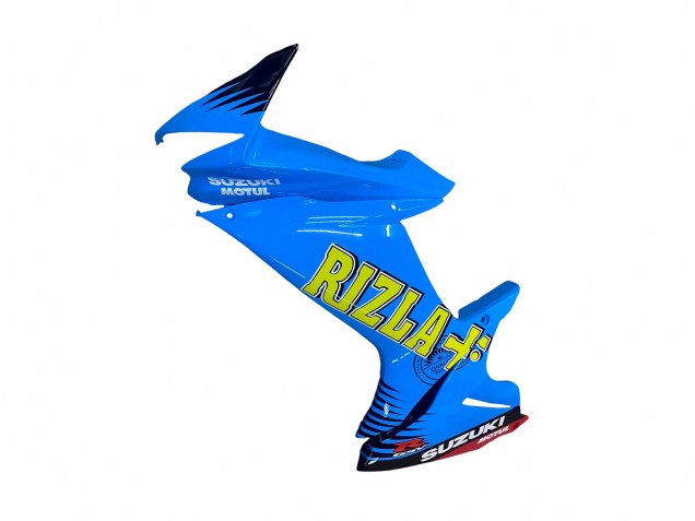 Carénages Moto Suzuki GSXR 600 / GSXR 750 2011-2024 - Bleu Or Rouge Noir Rizla