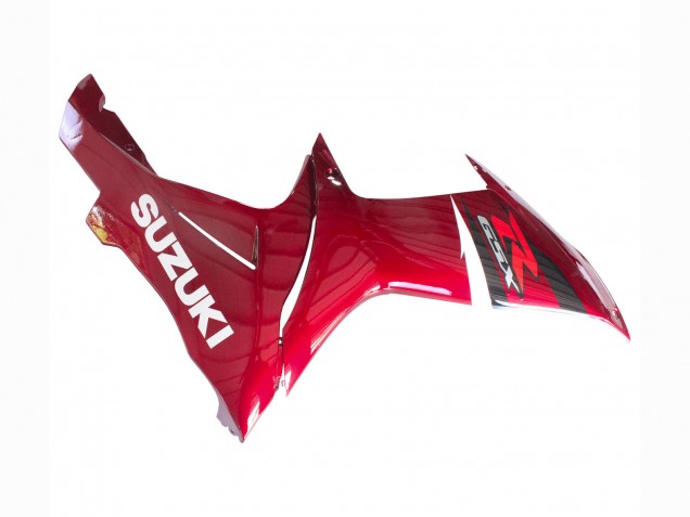Kits Carénage Moto ABS Suzuki GSXR 600 / GSXR 750 2011-2024 - Rouge Noir Brillant