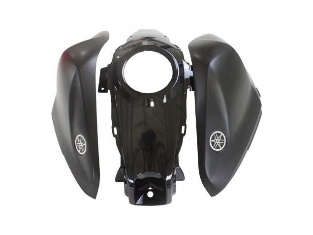 Carénages Moto Yamaha YZF R3/R25 2015-2018 - Noir Brillant Noir Mat Rouge