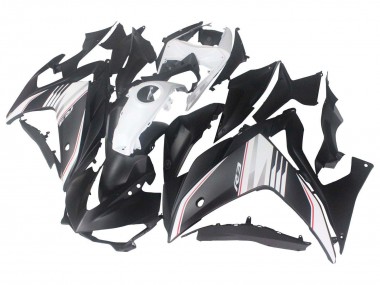Carénage Moto Yamaha YZF R3/R25 2015-2018 - Blanc Rouge Noir Mat