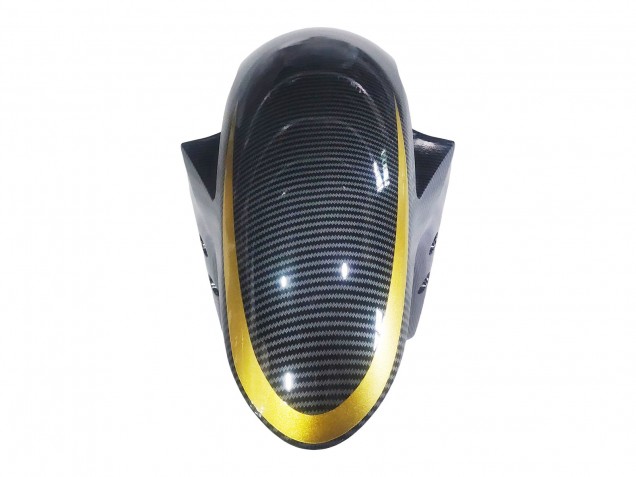 Carénages Moto Yamaha YZF R3/R25 2019-2021 - Or Noir Fibre de Carbone