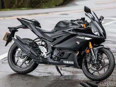Carénages Moto Yamaha YZF R3/R25 2019-2021 - Noir Mat Argent