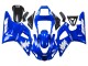 Carénages Moto Yamaha YZF 1000 R1 1998-1999 - Bleu Blanc