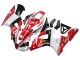 Carénages Moto Yamaha YZF 1000 R1 1998-1999 - Rouge Blanc Noir Jaune Monstre Milwaukee MAXXIS 11