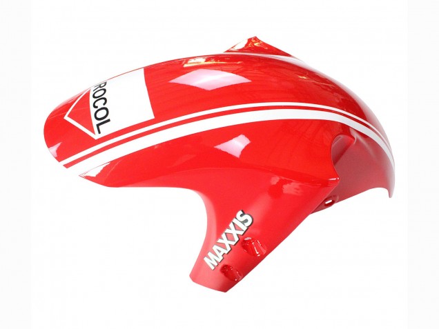 Carénages Moto Yamaha YZF 1000 R1 1998-1999 - Rouge Blanc Noir Jaune Monstre Milwaukee MAXXIS 11