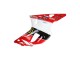 Carénages Moto Yamaha YZF 1000 R1 1998-1999 - Rouge Blanc Noir Jaune Monstre Milwaukee MAXXIS 11
