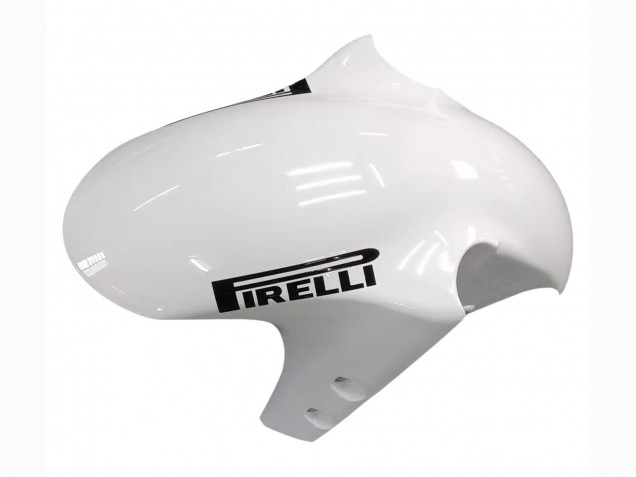 Carénages Moto Yamaha YZF 1000 R1 1998-1999 - Blanc Noir Brillant