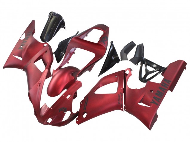 Carénages Moto Yamaha YZF 1000 R1 2000-2001 - Rouge Mat