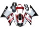 Carénage Moto Yamaha YZF 1000 R1 2000-2001 - Rouge Blanc Noir Brillant