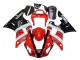Carénages Moto Yamaha YZF 1000 R1 2000-2001 - Rouge Blanc Noir Brillant