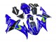 Carénages Moto Yamaha YZF 1000 R1 2002-2003 - Bleu Noir Vert MoviStar ENEOS Monstre