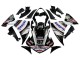Carénages Moto Yamaha YZF 1000 R1 2009-2011 - Noir Brillant Blanc Rouge Volvo Fimer Yamalube 87
