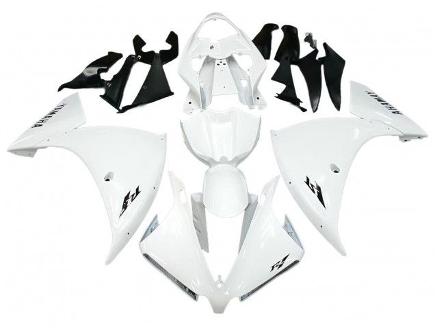 Carénage Moto Yamaha YZF 1000 R1 2012-2014 - Blanc