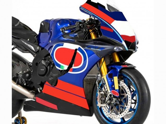 Carénages Moto Yamaha YZF 1000 R1 2020-2025 - Bleu Rouge Jaune Noir Pata