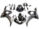 Carénages Moto Yamaha YZF R6S 2006-2009 - Noir Brillant Noir Mat Blanc Décalque