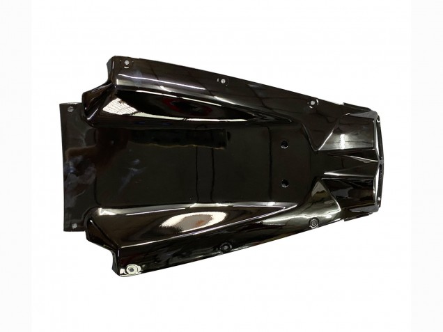 Carénages Moto Yamaha YZF R6S 2006-2009 - Noir Brillant Noir Mat Or Décalque
