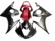 Carénage Moto Yamaha YZF R6S 2006-2009 - Rouge Noir Mat