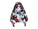 Carénages Moto Yamaha YZF R6S 2006-2009 - Noir Rouge Gris Camouflage