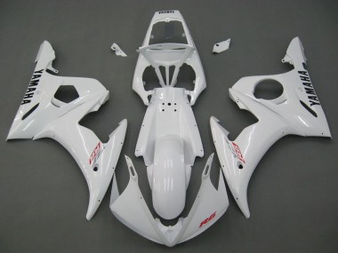 Carénages Moto Yamaha YZF R6S 2006-2009 - Blanc