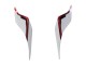 Carénages Moto Yamaha YZF 600 R6 2017-2025 - Blanc Rouge Noir