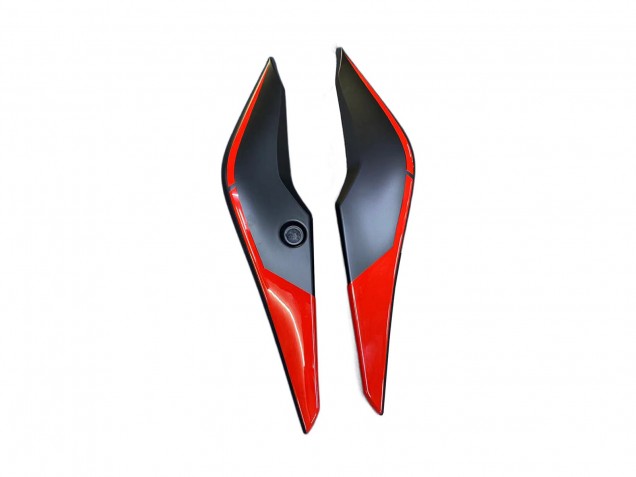 Carénages Moto Honda CBR250RR 2011-2015 - Noir Mat Rouge Bande