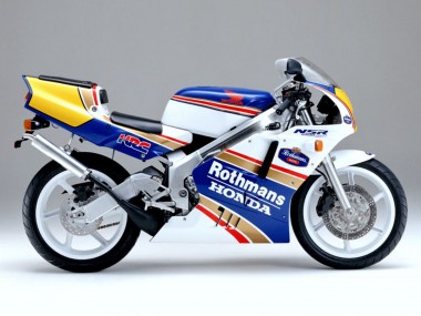 Carénages Moto Honda VTR1000F 1997-2005 - Blanc Bleu Or Rothmans