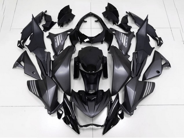Carénages Moto Kawasaki Z800 2013-2018 - Noir Mat