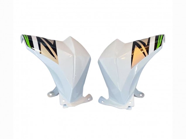Carénages Moto Kawasaki Z800 2013-2018 - Blanc Vert Argent Noir