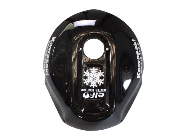 Carénages Moto Kawasaki ZX12R 2000-2001 - Noir Brillant Blanc Elf Neige